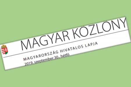 Magyar Közlöny 2019.09.30.